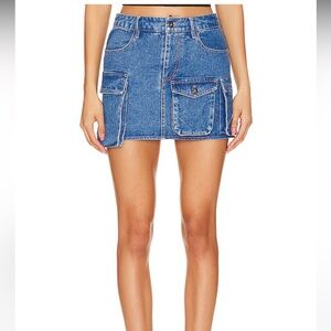 Bardot Blue Denim Skirt
